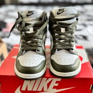 Nike Dunk GS High Cargo Green